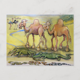 Desert Beasts Postcard