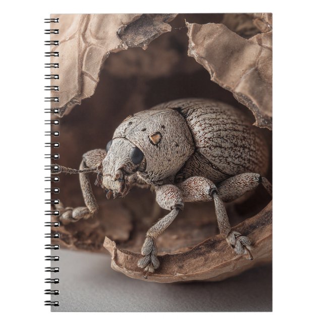 Desert Beetle Shell Notebook (Front)