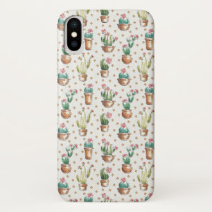 Desert Bloom Step   Blossom Pattern iPhone X Case
