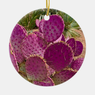 Desert Blooms Ceramic Ornament