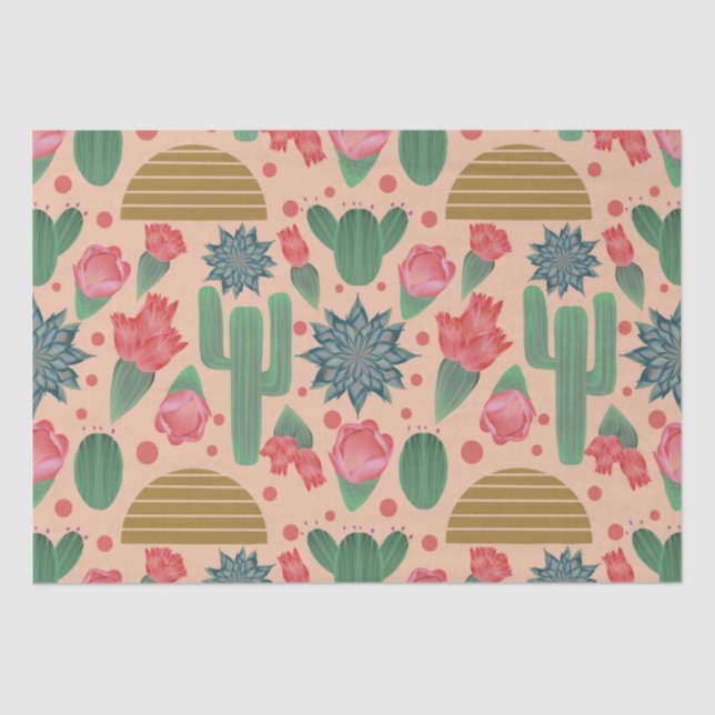 Desert Blush Pink  Tissue Paper (Front)