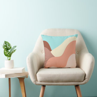 Desert Breeze Throw Pillow