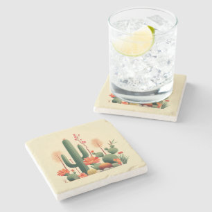 Desert Cacti Coaster