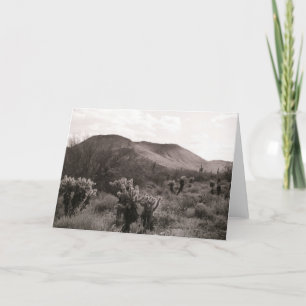 Desert Cacti Jumping Cholla Photo Greeting Card
