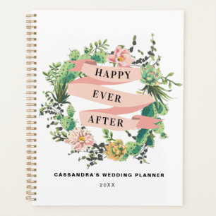 Desert Cactus Bloom Happy Ever After Wedding Planner