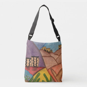 Desert Cactus Crossbody Bag