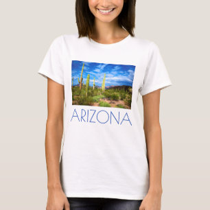 Desert cactus landscape, Arizona T-Shirt