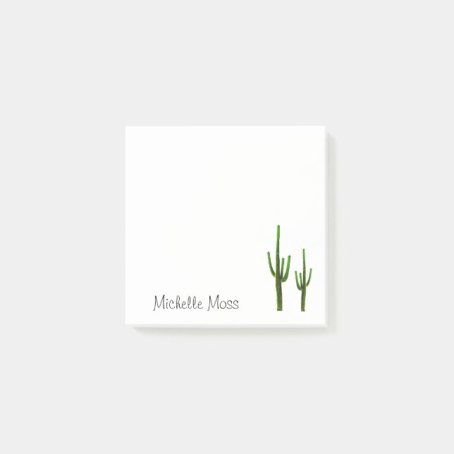 Desert Cactus Post-it Notes (Front)
