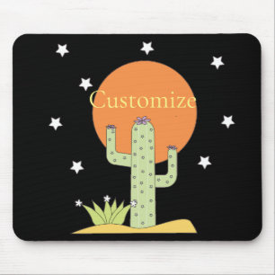 Desert Cactus Sun Thunder_Cove  Mouse Pad