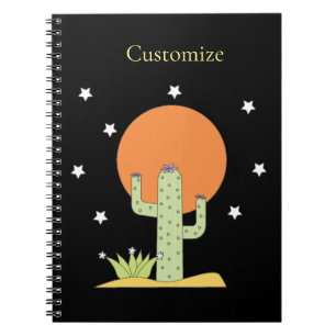 Desert Cactus Sun Thunder_Cove  Notebook
