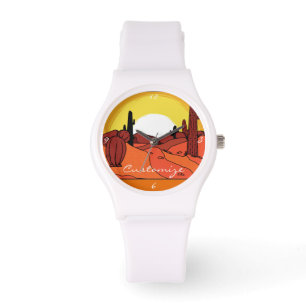 Desert Cactus Sunset Thunder_Cove Watch
