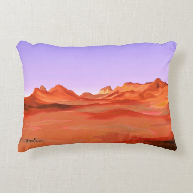 Desert Calm Accent Pillow (Front)