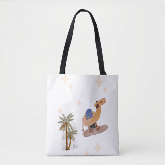 Desert Camel Tote Bag