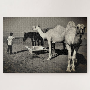 Desert Camels Jigsaw Puzzle