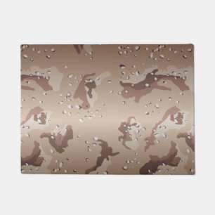 Desert Camo Camouflage Pattern Doormat