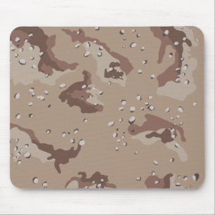 Desert Camo Camouflage Pattern Mouse Pad