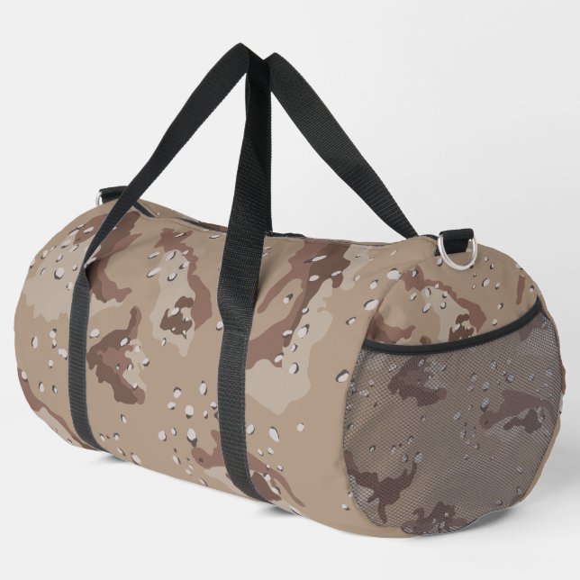 Desert Camo Duffle Bag (Right Corner)
