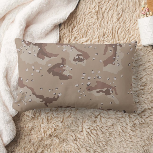 Desert Camo Lumbar Pillow (Blanket)