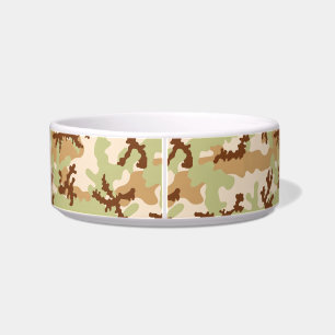 Desert camouflage bowl