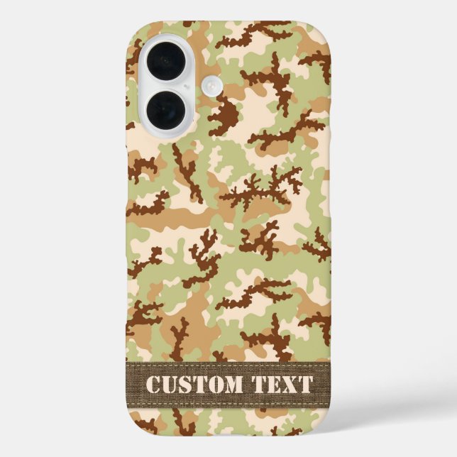 Desert Camouflage Case-Mate iPhone Case (Back)