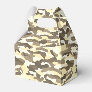 Desert Camouflage Favor Box