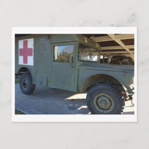 Desert Camouflage Military Tank  Postcard