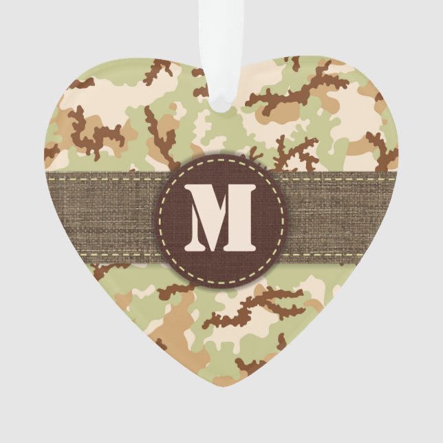 Desert camouflage ornament (Front)