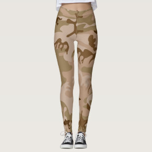 Desert Camouflage Pattern, Military Pattern, Army Leggings