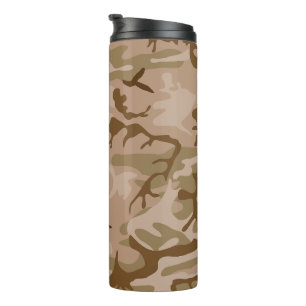 Desert Camouflage Pattern, Military Pattern, Army Thermal Tumbler