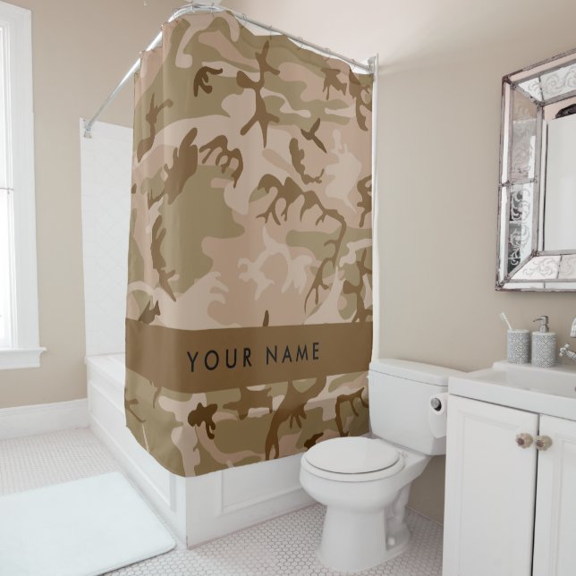 Desert Camouflage Pattern, Your name, Personalize (In Situ)