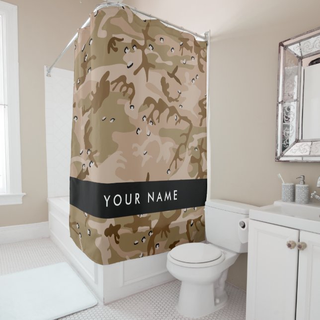 Desert Camouflage Pebbles, Your name, Personalize (In Situ)