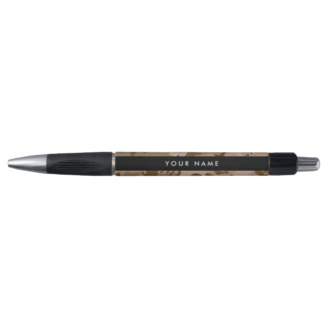 Desert Camouflage Pebbles, Your name, Personalize Pen (Front)