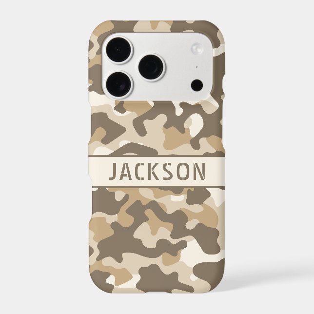 Desert Camouflage Personalized (Back)