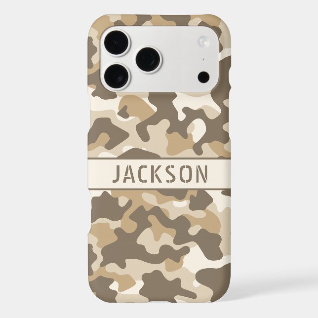 Desert Camouflage Personalized (Back)