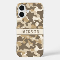 Desert Camouflage Personalized