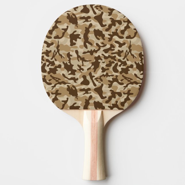 Desert Camouflage  Ping Pong Paddle (Front)