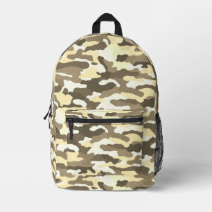 Desert Camouflage Printed Backpack