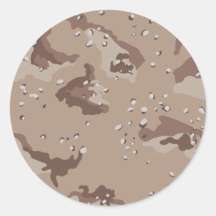 Desert Camouflage Sticker
