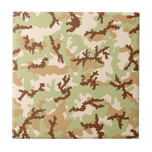 Desert camouflage tile (Front)