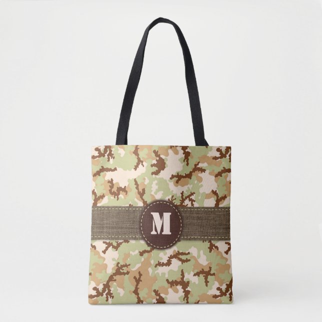 Desert camouflage tote bag (Front)