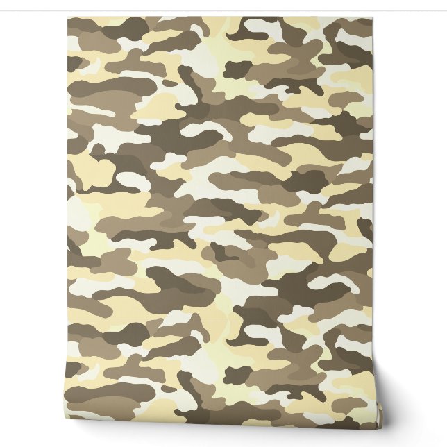 Desert Camouflage Wallpaper (Unrolling)