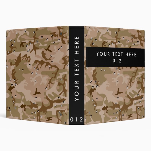Desert Camouflage With Pebbles, Military, Army Binder (Background)