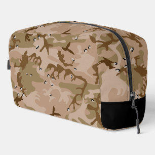 Desert Camouflage With Pebbles, Military, Army Dopp Kit