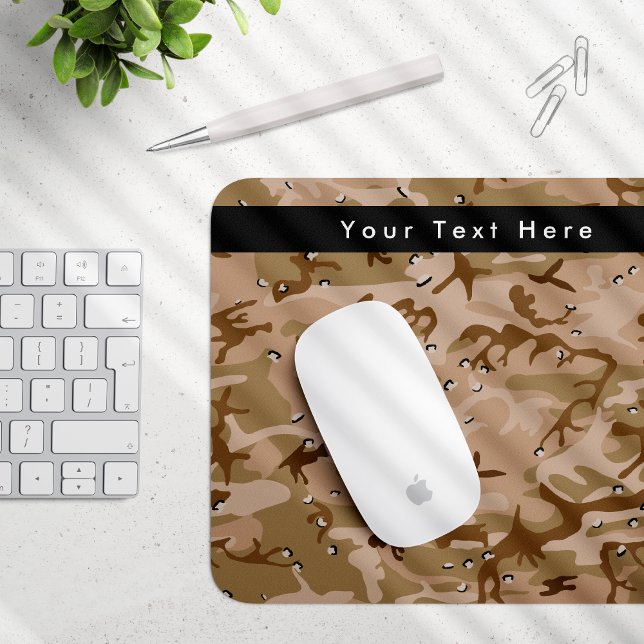 Desert Camouflage With Pebbles, Military, Army Mouse Pad (Creator Uploaded)