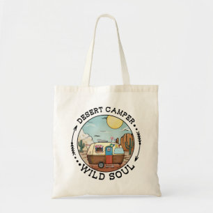 Desert Camper Wild Soul Tote Bag
