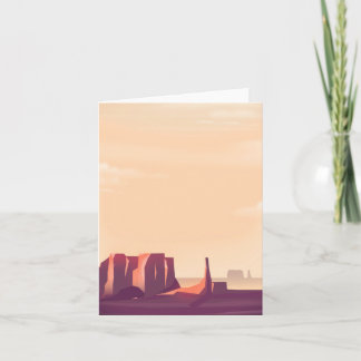 Desert Canyons Holiday Card