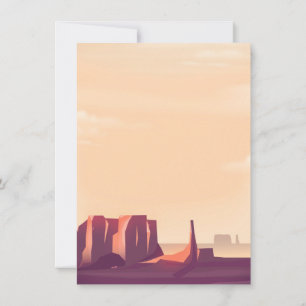 Desert Canyons Invitation