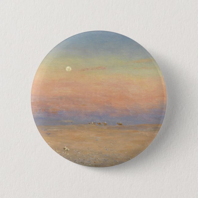 Desert Caravan 2 Inch Round Button (Front)