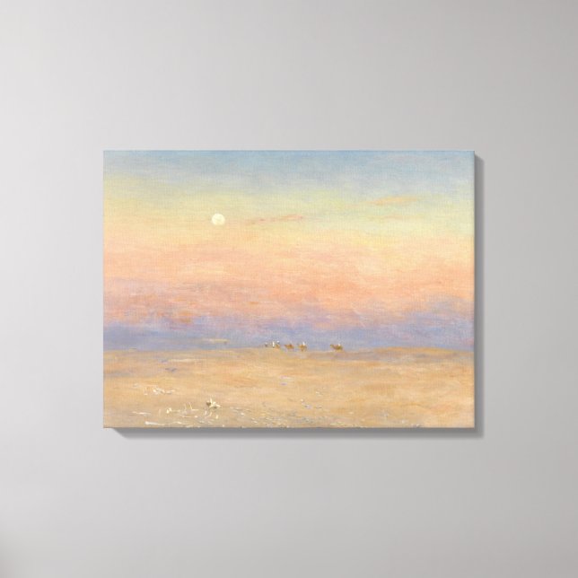 Desert Caravan Canvas Print (Front)