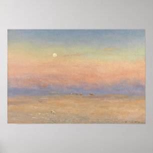 Desert Caravan Poster